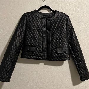 Zara Faux Leather Jacket